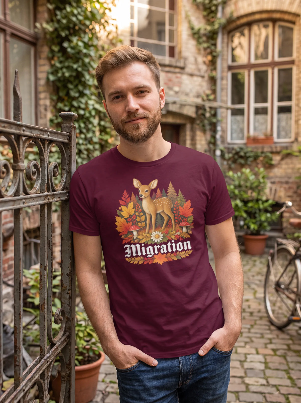 Rehmigration Herbstedition - Unisex T-Shirt