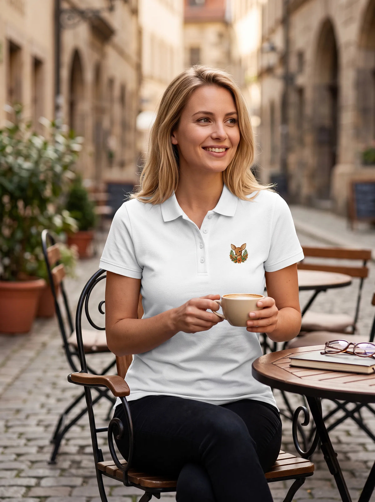Rehmigration Herbstedition Brustdruck - Poloshirt
