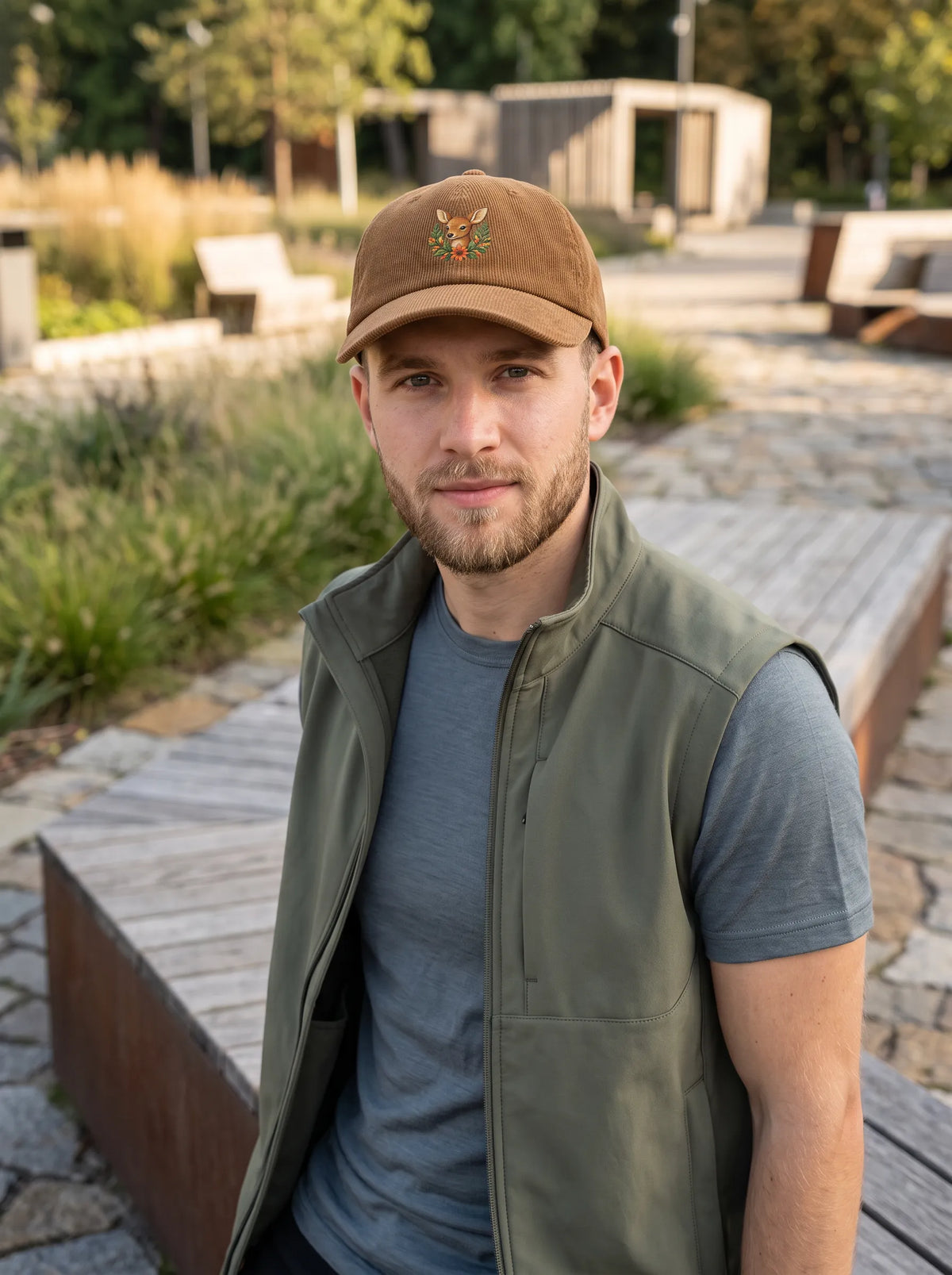 Rehmigration Herbstedition Cord-Cap