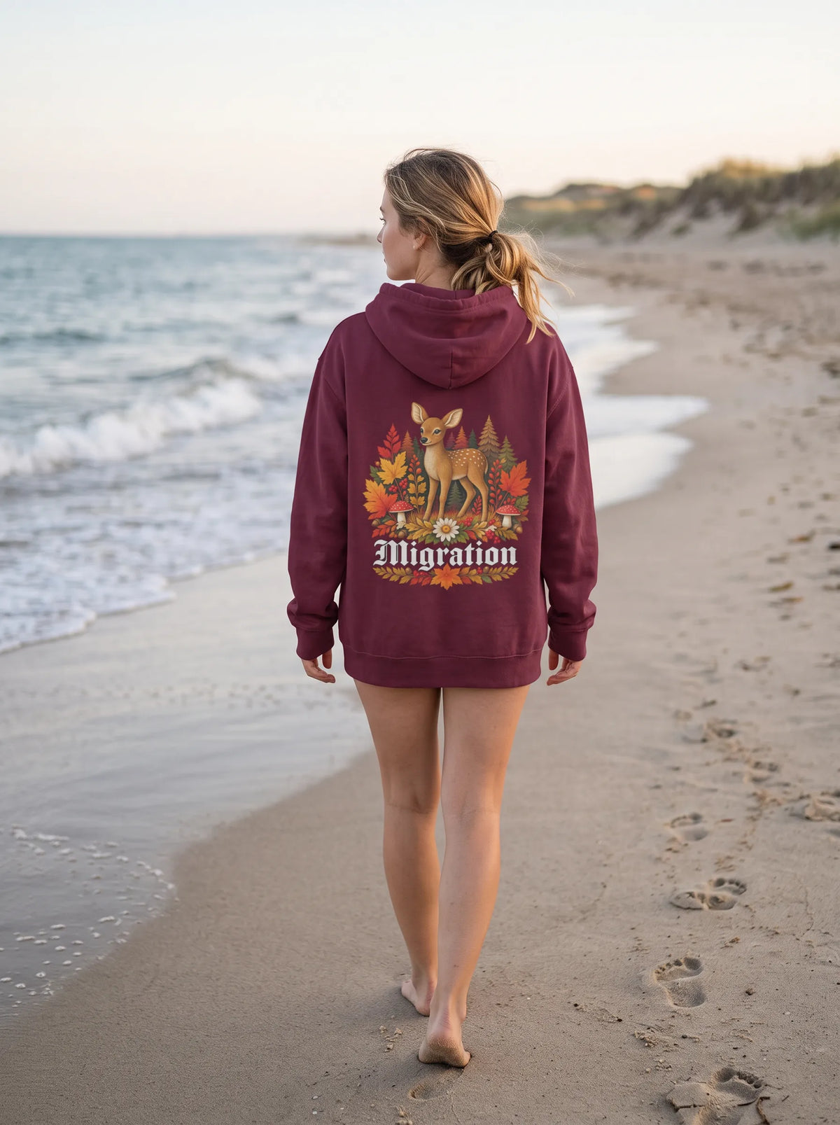 Rehmigration Herbstedition Hoodie Backprint
