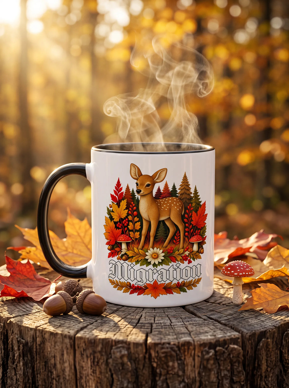 Rehmigration Herbstedition 1 - Tasse